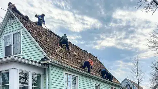 residential roof replacement and installation