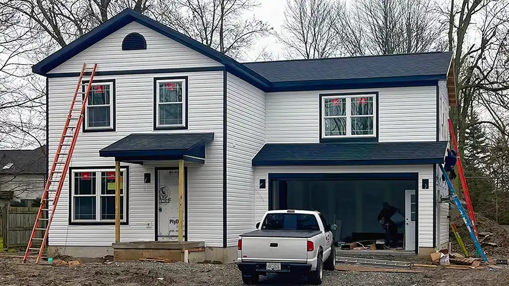 residential siding installation 2